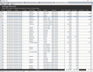 auftrags-übersicht
