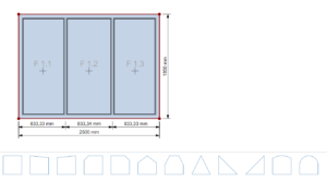 Fenster Formen-Auswahll