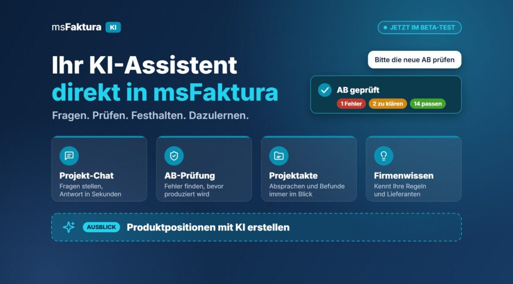 msFaktura KI